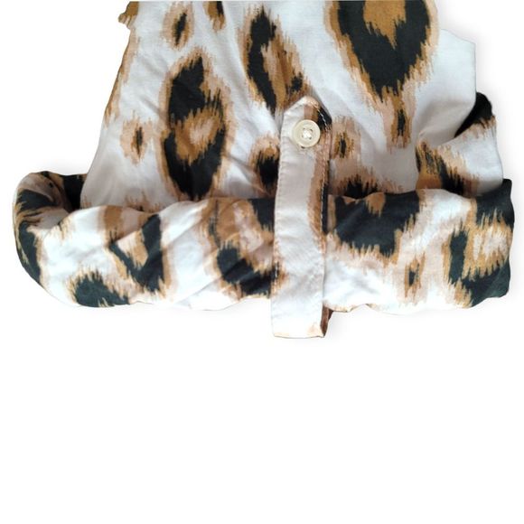 Old Navy Leopard Animal Print Top XL - Picture 4 of 4